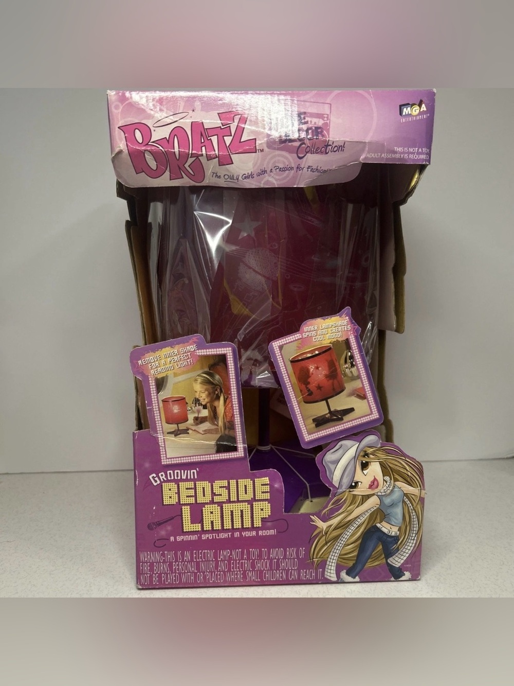 Bratz Groovin’ Bedside Lamp New in Package